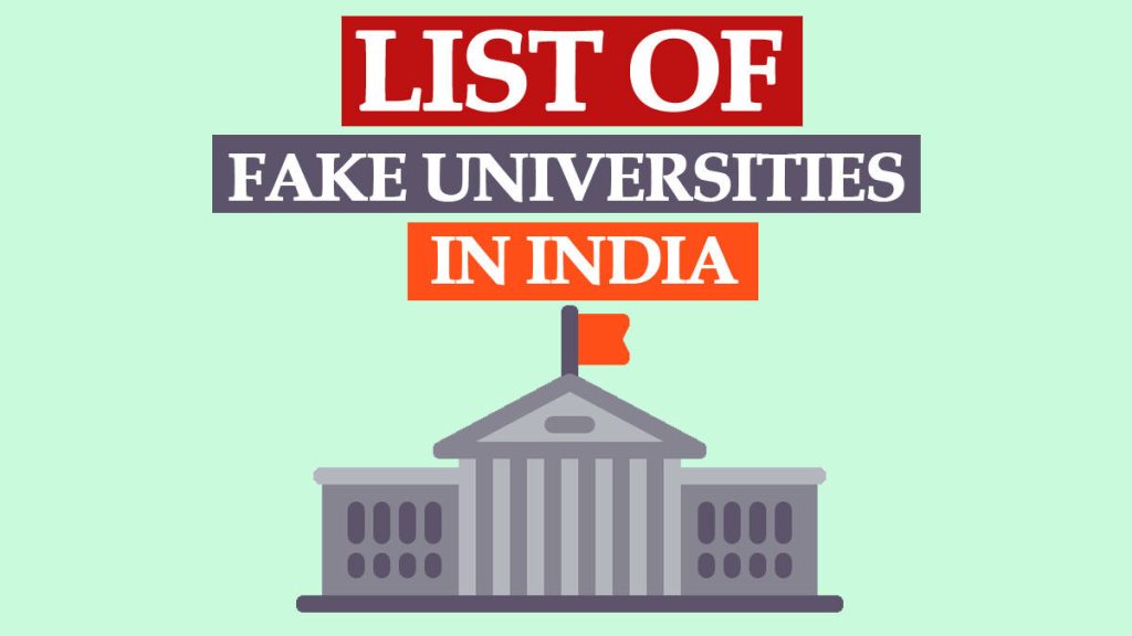 UGC announces list of 20 fake universities