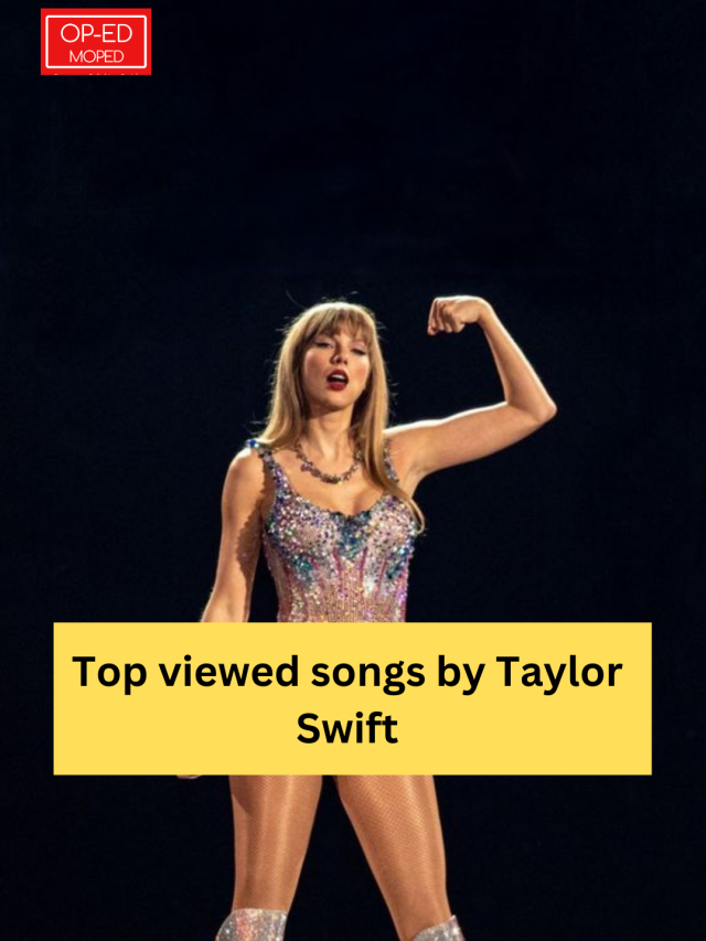 Top 10 viewed songs by Taylor Swift
