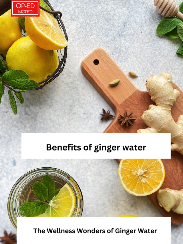 What are the Benefits of Drinking Ginger Water?