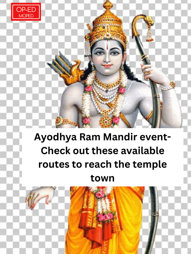 Ayodhya Ram Mandir event- Check out these available routes to reach the temple town
