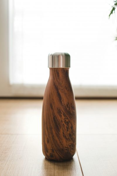 wooden bottle