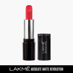 Lakme Absolute Matte Revolution – Coral pink