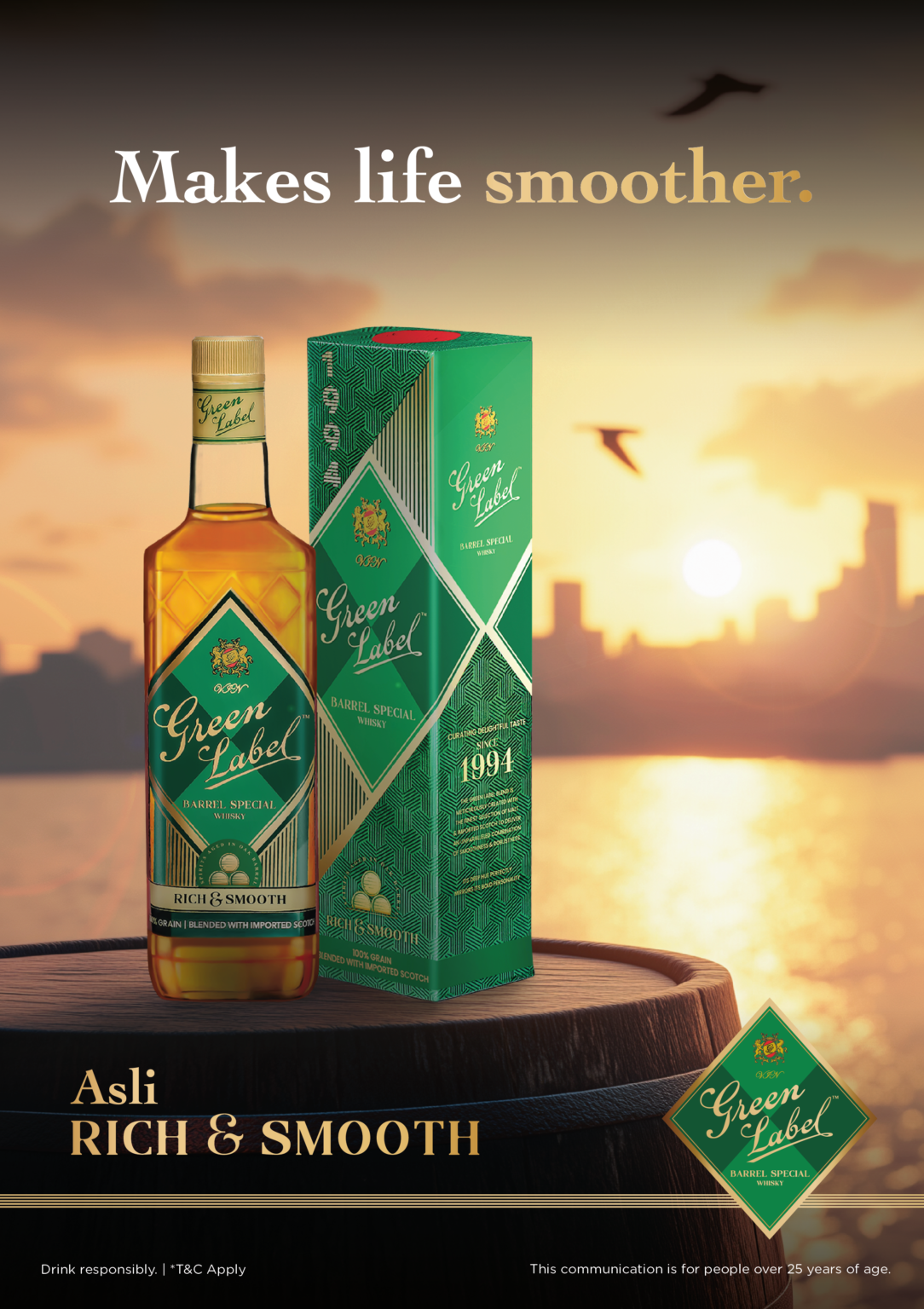 While Label Inbrew Inbrew Beverages Brings Back the Iconic Green Label Barrel Special ...
