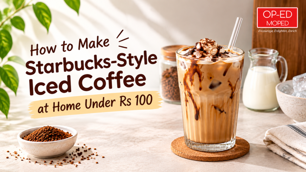how to make starbucks coffe at home under Rs 100