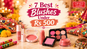 Best Blushes Under Rs 500: Navratri makeup needs to do more than look good in the mirror. Between long evenings, dancing, festive lights, photographs and India's warm weather, you want makeup that looks fresh without requiring a luxury makeup budget. And blush is one of the easiest products to use to make a simple festive makeup look feel more polished. The good news? You don't necessarily need to spend Rs 1,000 on a blush. There are affordable cream, liquid, tint and powder formulas available for under Rs 500. The trick is choosing one based on your skin tone, preferred finish, makeup routine and the kind of Navratri look you're creating. We've rounded up eight options from the products supplied for this guide, including multi-use tints, cream blushes, liquid formulas and powder blushes. 1. INSIGHT Lip & Cheek Tint – Strawberry Summer If you're looking for a very budget-friendly multi-use product, the INSIGHT Lip & Cheek Tint is an interesting option. The supplied Amazon product is the Strawberry Summer shade. Product information identifies it as a lip-and-cheek tint with a matte finish, while the listing also describes it as lightweight and long-wearing. Price-history data for the Amazon listing has shown the product around the Rs 100 mark, although the current price should always be checked before purchasing. Why it can work for Navratri The biggest advantage is versatility. You can use a lip-and-cheek tint when you want to create a coordinated makeup look without carrying several different products. That can be especially useful when you're getting ready for Garba and want: a little colour on the cheeks a matching tint on the lips a compact product for your makeup bag an extremely low-cost addition to your festive routine The Strawberry Summer shade is described as a warm-toned pink in the product information. (Desertcart) Best for Budget-conscious shoppers and people who like multi-use makeup. Keep in mind A tint can be more difficult to correct once applied than a sheer powder blush. Start with a tiny amount and build. 2. MARS Liquid Blush Hour The MARS Liquid Blush Hour is a good option if you prefer liquid blush over traditional powder. The supplied listing identifies the product as a dewy-matte liquid blush and describes it as lightweight, highly pigmented and long-lasting. Amazon's product data currently shows the 12 ml product around Rs 239 on the referenced listing. (Amazon) Why it works for a festive look Liquid blush can give you more control over the intensity of your cheek colour. You can start with a tiny amount for daytime Navratri events and build it for an evening Garba look. The dewy-matte positioning also makes it a useful middle ground if you don't want either an extremely matte or extremely glossy cheek. How to use it Don't apply a large dot directly to both cheeks. Instead: Put a very small amount on the back of your hand. Pick it up with your fingers or a makeup sponge. Tap it onto the cheeks. Blend toward the temples. Add another thin layer if required. Best for People who prefer liquid blush and want a buildable festive look. 3. Swiss Beauty Cream It Up Blusher The Swiss Beauty Cream It Up Blusher is a cream formula and is one of the more interesting choices if you prefer a soft, less powder-heavy makeup look. The supplied product corresponds to shade 05 Cheek-O-Pink, with a 10 g/10 ml-style listing depending on the marketplace presentation. Product information identifies it as a cream blush with a matte/natural finish and buildable coverage. (Desertcart) Why consider it for Navratri? Cream blush can be useful when you want your cheeks to look more integrated with the rest of your base rather than sitting visibly on top of it. The Cheek-O-Pink shade is particularly relevant if you like a traditional pink cheek. For a festive look, pair it with: soft gold eyeshadow brown eyeliner a pink or nude-pink lip highlighter on the high points of the face Best for People who prefer cream formulas and softer-looking blush. A useful application tip Apply cream blush before heavy powdering. If you have already set the entire face with powder, a cream product can be more difficult to blend without disturbing the base. 4. Korean Glow Liquid Blush The supplied Korean Glow Liquid Blush is another liquid option for people who prefer a softer, glow-focused cheek. The available product information identifies it as a pink liquid blush with medium-to-buildable coverage. The listing also describes it as suitable for different skin tones and designed around a Korean-inspired glow. Why it may suit festive makeup Navratri is one of those occasions where a little glow can work beautifully. If you're wearing: mirror-work outfits jewellery metallic eyeshadow glossy lips a luminous base a softer glowing cheek can tie everything together. Who should consider it? This is worth considering if you prefer fresh, luminous-looking makeup rather than a completely matte cheek. Don't overdo it If your eyeshadow, highlighter and lipstick are already highly reflective, keep the blush relatively subtle. Festive makeup works best when the different elements complement each other rather than competing for attention. 5. RENEE Soft Focus Blush The supplied RENEE Soft Focus blush is another option to consider if your preferred Navratri aesthetic is more diffused and polished rather than heavily pigmented. The product listing identifies the formula as lightweight and soft-focus, with hyaluronic acid mentioned in the product title. Why it is worth considering A soft-focus approach works particularly well for people who don't want an obvious stripe of blush. Instead, the aim is to create the appearance of naturally flushed cheeks. This can work with both: minimal festive makeup more elaborate Garba makeup Best for Those who prefer a softer, more blended cheek finish. Buying tip Because online shade representation can vary between screens, check the specific shade shown on the current Amazon listing before purchasing. 6. Just Herbs Lip & Cheek Tint If you prefer products that can do more than one job, the Just Herbs Lip & Cheek Tint is another useful budget option. The supplied product corresponds to Pink Forever, a cream-format lip-and-cheek tint. Available product information lists it as a 4 g product with a pink shade and cream formulation. Why it can be useful for Navratri A lip-and-cheek product can simplify your festive makeup bag. Instead of carrying a separate blush and lip product for touch-ups, you have one colour product that can be used for both purposes. That makes sense if you're heading straight from getting ready to a Garba event and don't want a large makeup pouch. Best for Minimalists, beginners and anyone who likes coordinated lip-and-cheek colour. 7. essence BLUSH Crush! For readers who prefer traditional powder blush, essence BLUSH Crush! provides a different texture from most of the liquid and cream products on this list. The supplied listing corresponds to BLUSH Crush! shade 20 Deep Rose, and product information describes it as highly pigmented with matte and shimmer finish characteristics. Why powder blush still makes sense Liquid and cream blushes are popular, but powder has one major advantage: simplicity. You can: use a fluffy blush brush apply a small amount build the intensity gradually carry the compact for potential touch-ups A deeper rose shade can also be useful for evening makeup, particularly when you want the blush to remain visible alongside stronger eye makeup. Best for Anyone who prefers powder blush or wants a deeper rose direction for evening makeup. Final Takeaway You don't need an expensive blush to create a beautiful Navratri makeup look. For a Rs 500 budget, focus less on chasing the most hyped product and more on choosing the right shade, formula and finish for your skin and the rest of your makeup. If you're going to be dancing for hours, also remember that longevity is a full-routine issue. Good skin preparation, thin makeup layers, sensible setting and strategic touch-ups can make a bigger difference than simply buying a blush marketed as long-lasting. And if you want the easiest festive makeup bag, a lip-and-cheek tint can be particularly practical because one product can add colour to two parts of your look. Affiliate Disclosure: This article contains affiliate links. If you purchase through these links, we may earn a small commission at no additional cost to you. ALSO READ 7 Best Lipsticks Under Rs 500