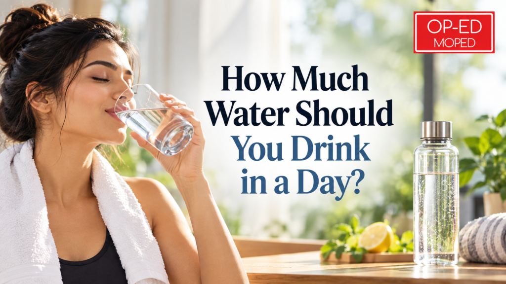 how much water should i drink in a day