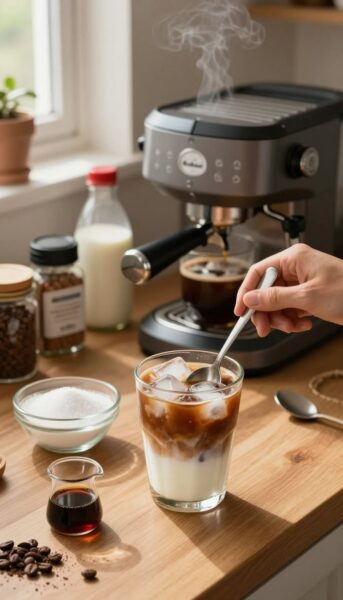 iced coffee aesthetic